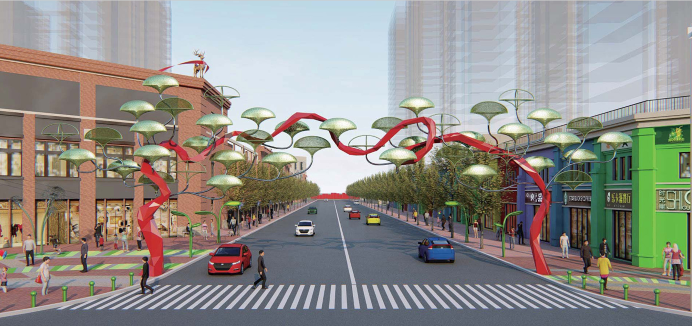 學(xué)校街拱門  工廠