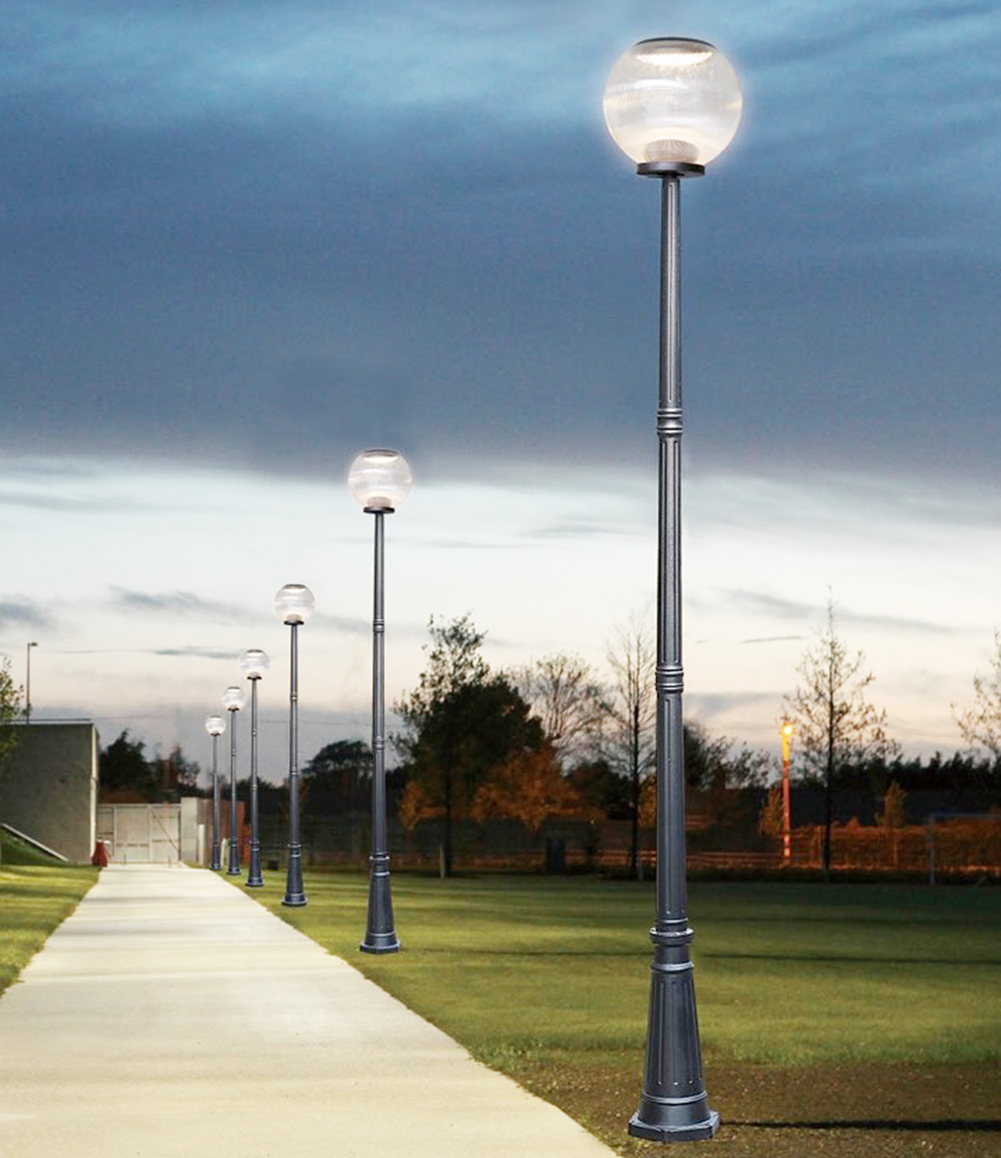 歐桿350球  400球 500球庭院燈  廠家